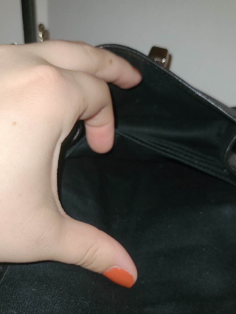 Coach Black Leather Crossbody Bag with Turn-Lock Closure Vintage - Picture 5 of 8
